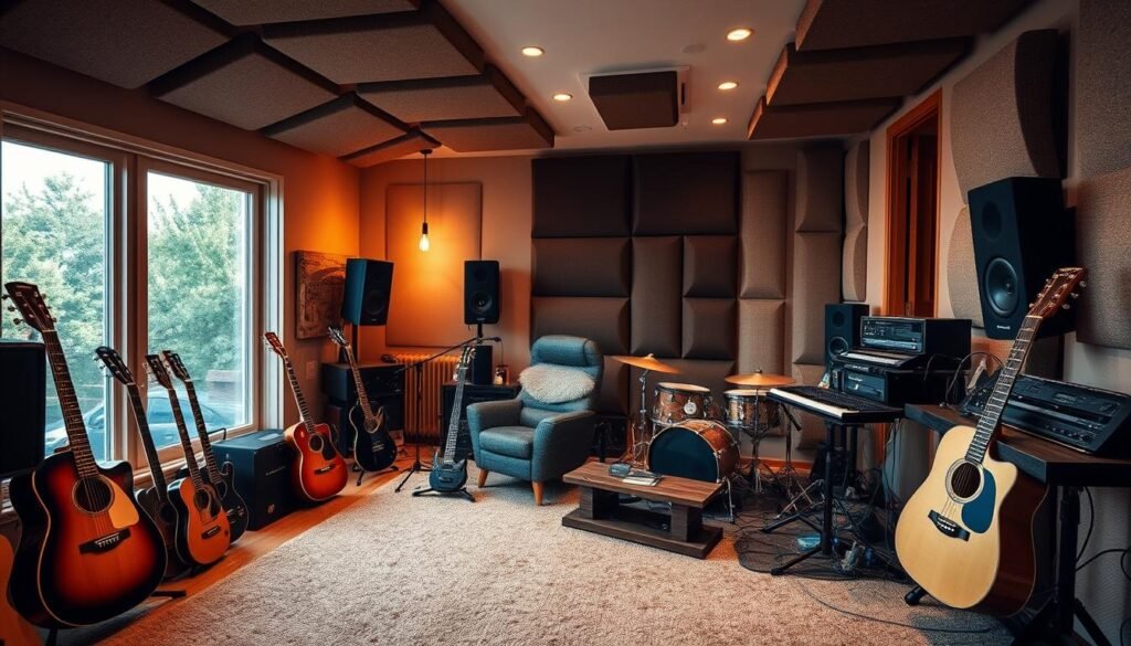 home studio acoustic treatment