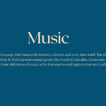 Music Definition